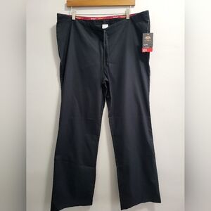 Dickies NWT Every Day Scrubs EDS Signature Black Pants Drawstring Unisex Medium